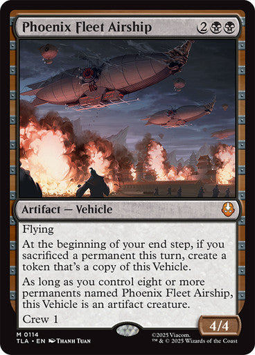 Phoenix Fleet Airship #0114 Bk M [TLA]