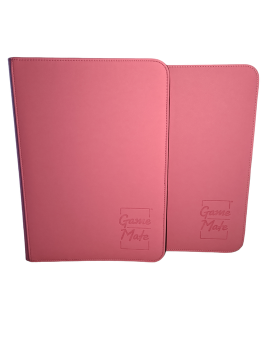 Pink Diamond Series - 12pkt Card Binder - Zippered - 528 Cards - Game Mate Mega Games Penrith Pink Diamond Series - 12pkt Card Binder - Zippered - 528 Cards - Game Mate Mega Games Penrith