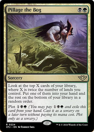 Pillage the Bog #0224 M R [OTJ]