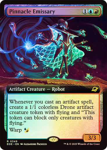 Pinnacle Emissary (Extended Art Foil) #0349 M R [EOE]