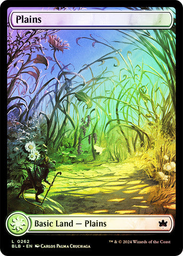 Plains (Spring) (Full Art Foil) #0262 L C [BLB]