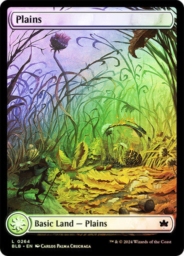 Plains (Autumn) (Full Art Foil) #0264 L C [BLB]