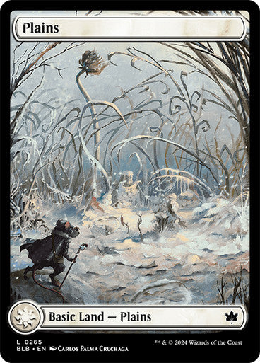 Plains (Winter) (Full Art) #0265 L C [BLB]