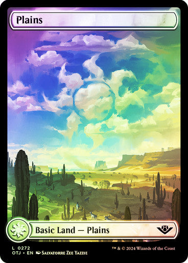 Plains (Full Art Foil) #0272 L C [OTJ]