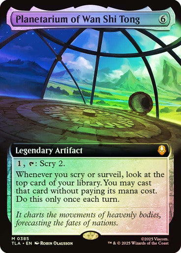 Planetarium of Wan Shi Tong (Extended Art Foil) #0385 C M [TLA]