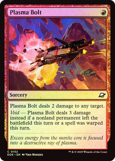 Plasma Bolt (Foil) #0152 R C [EOE]