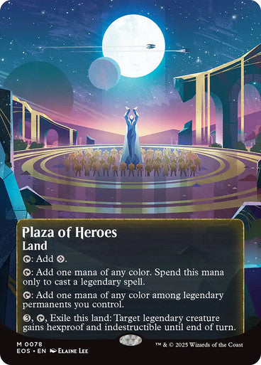 Plaza of Heroes (Borderless Poster) #0078 L M [EOE] [EOS]