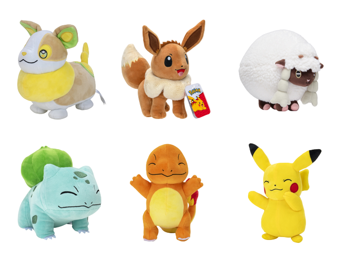 20cm Plush Toy - Assorted Designs - Pokemon