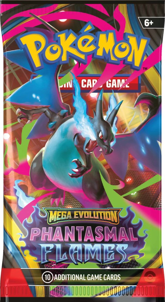 Phantasmal Flames Booster - Mega Evolution - Pokemon