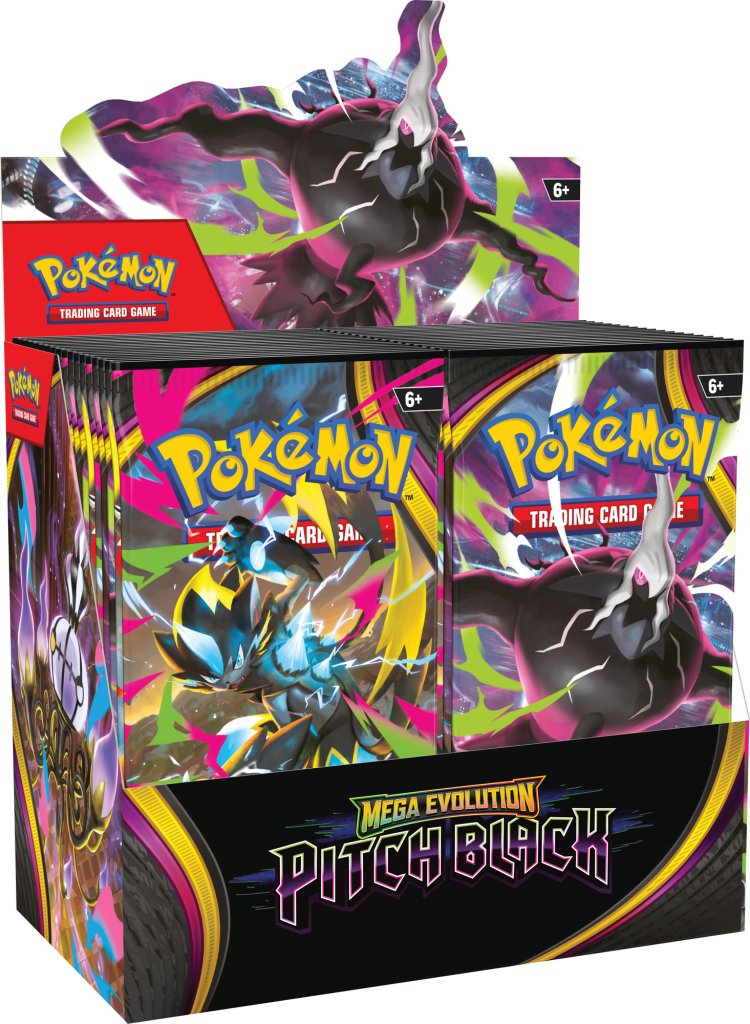 Pitch Black Booster Box - Mega Evolution - Pokemon – Mega Games