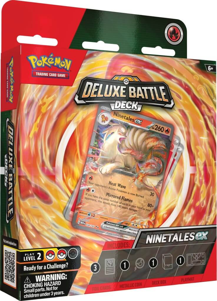 Ninetales ex Deluxe Battle Deck - Pokemon