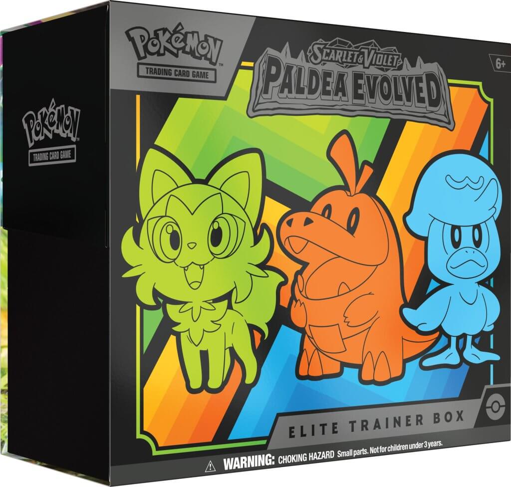 Paldea Evolved Elite Trainer Box - Scarlet & Violet - Pokemon