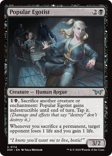 Popular Egotist #0114 Bk U [DSK]