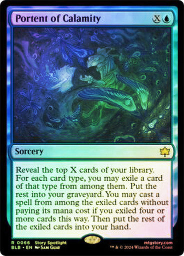 Portent of Calamity (Foil) #0066 Bu R [BLB]