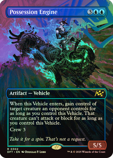 Possession Engine (Bordless Foil) #0302 Bu R [DFT]