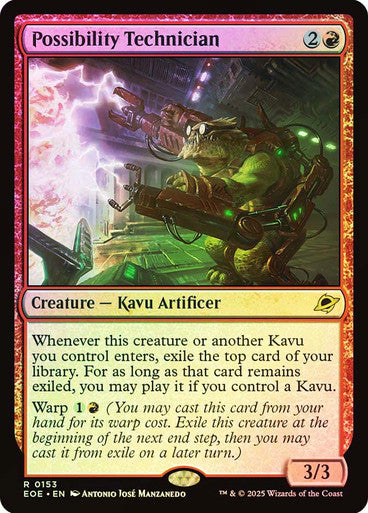 Possibility Technician (Foil) #0153 R R [EOE]