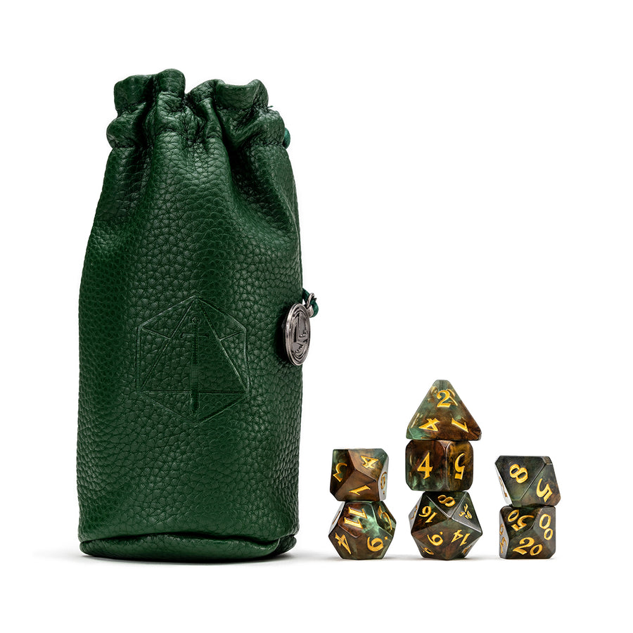 Keyleth - Vox Machina - Bag & Polyhedral Dice Set (7) - Critical Role