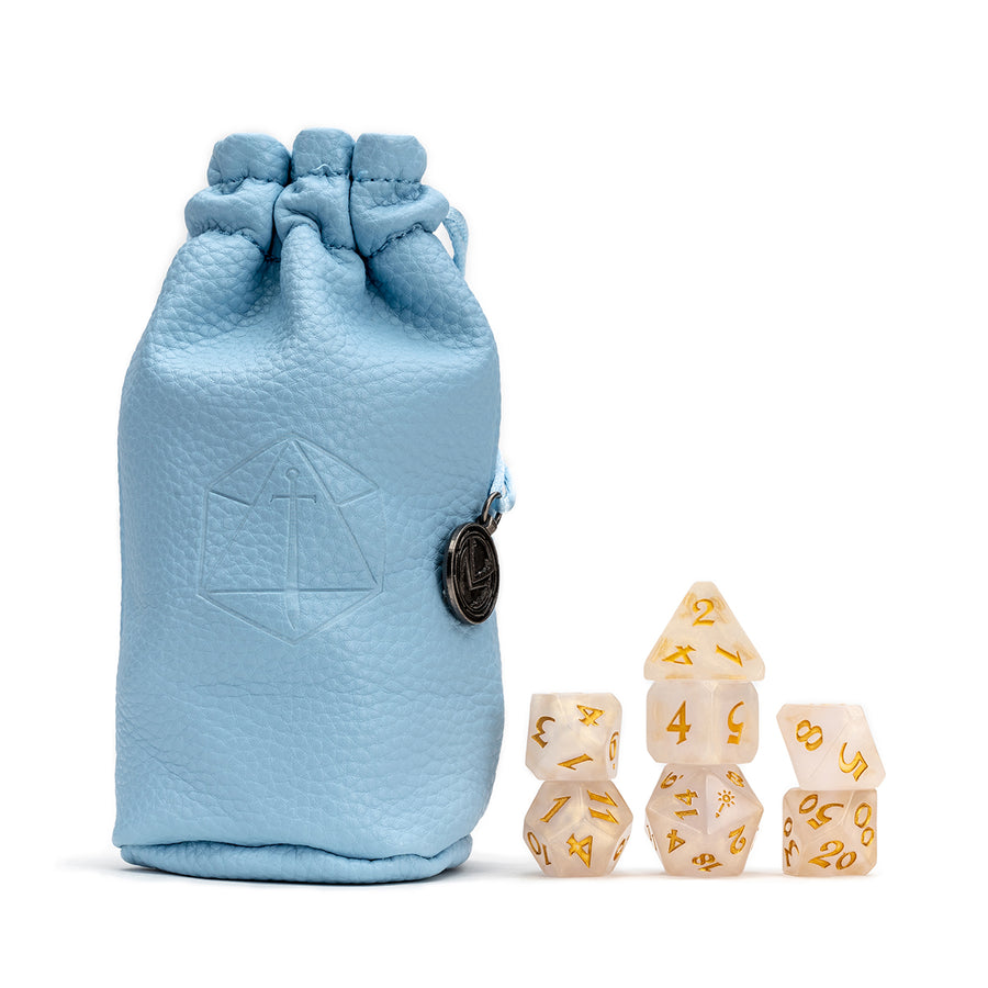 Pike Trickfoot - Vox Machina - Bag & Polyhedral Dice Set (7) - Critical Role