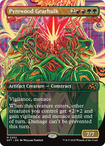 Pyrewood Gearhulk (Borderless) #0352 M M [DFT]
