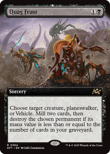 Quag Feast (Extended Art) #0384 Bk R [DFT]