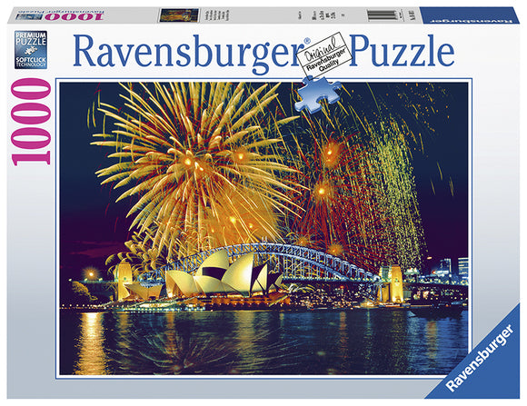 Fireworks over Sydney - 1000pc Jigsaw Puzzle - RB164103