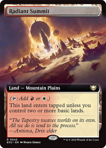 Radiant Summit (Extended Art) #0043 L R [EOE] [EOC]