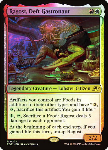 Ragost, Deft Gastronaut (Foil) #0224 M R [EOE]