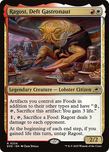 Ragost, Deft Gastronaut #0224 M R [EOE]