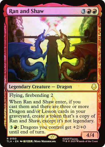 Ran and Shaw (Foil) #0150 R R [TLA]