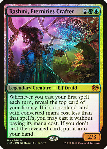 Rashmi, Eternities Crafter #184 (Foil) [KLD]