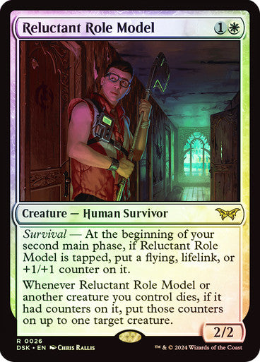 Reluctant Role Model (Foil) #0026 W R [DSK]