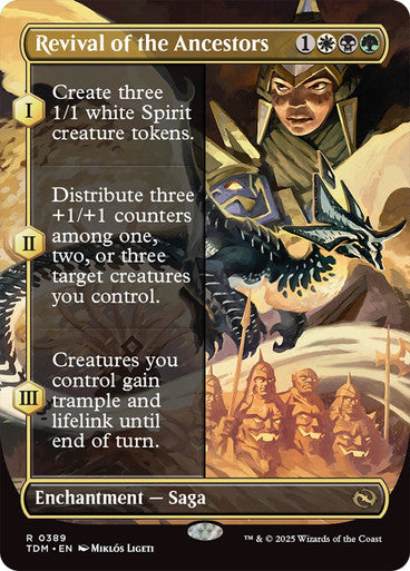 Revival of the Ancestors (Borderless) #0389 M R [TDM]