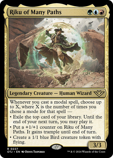 Riku of Many Paths #0227 M R [OTJ]