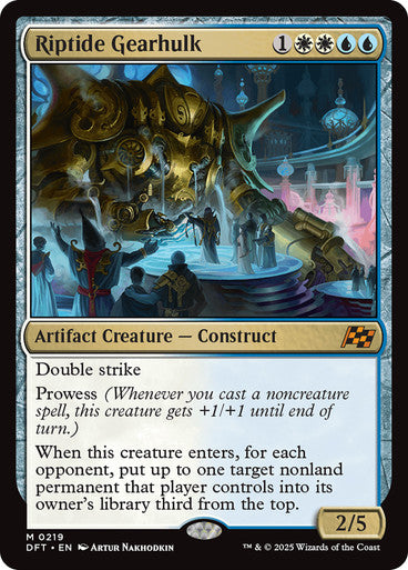 Riptide Gearhulk #0219 M M [DFT]