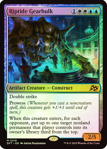 Riptide Gearhulk (Foil) #0219 M M [DFT]