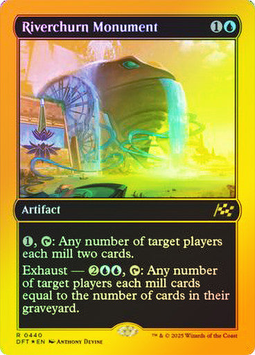Riverchurn Monument (First-Place Foil) #0440 Bu R [DFT]