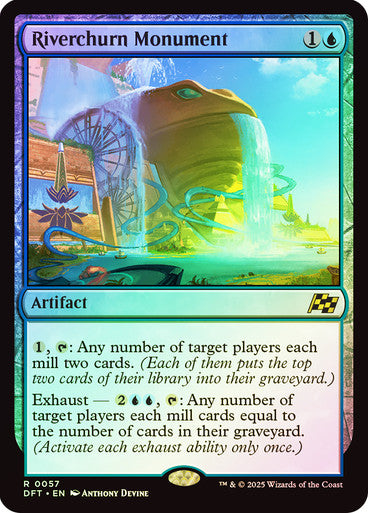 Riverchurn Monument (Foil) #0057 Bu R [DFT]