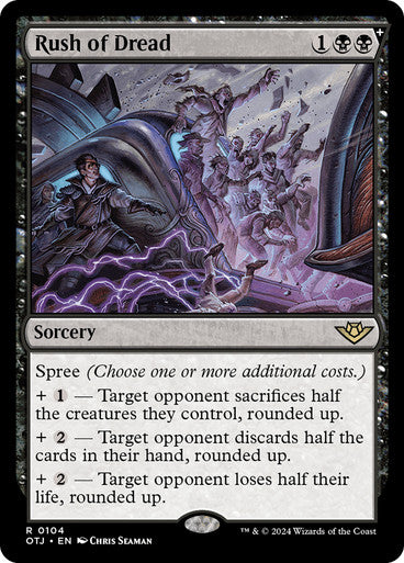 Rush of Dread #0104 Bk R [OTJ]