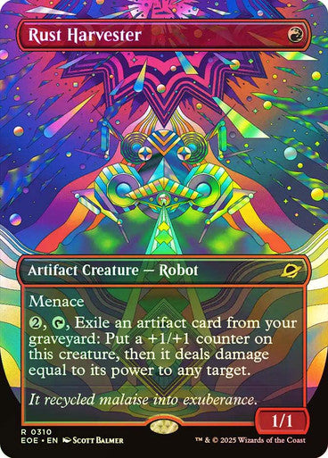 Rust Harvester (Borderless Foil) #0310 R R [EOE]