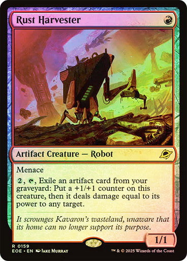 Rust Harvester (Foil) #0159 R R [EOE]