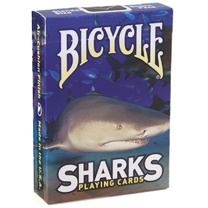Sharks - Playing Cards - Bicycle