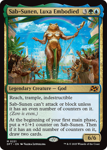 Sab-Sunen, Luxa Embodied #0221 M M [DFT]