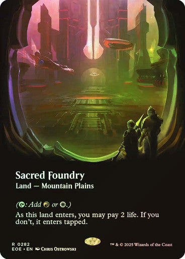 Sacred Foundry (Borderless Foil) #0282 L R [EOE]