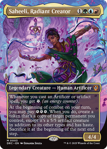 Saheeli, Radiant Creator (Borderless) #0003 M M [DFT] [DRC]