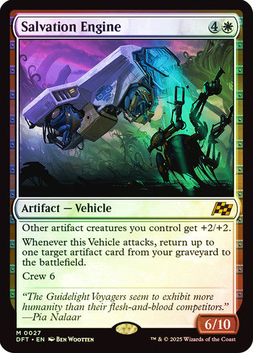 Salvation Engine (Foil) #0027 W M [DFT]