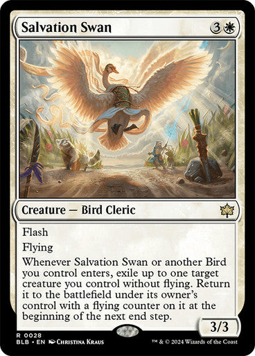 Salvation Swan #0028 W R [BLB]