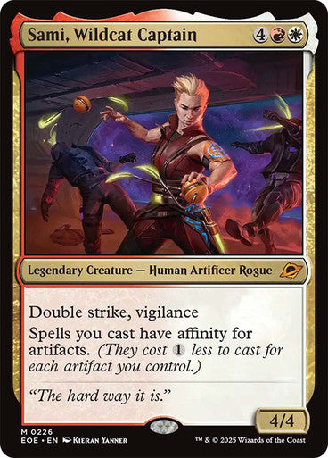 Sami, Wildcat Captain #0226 M M [EOE]