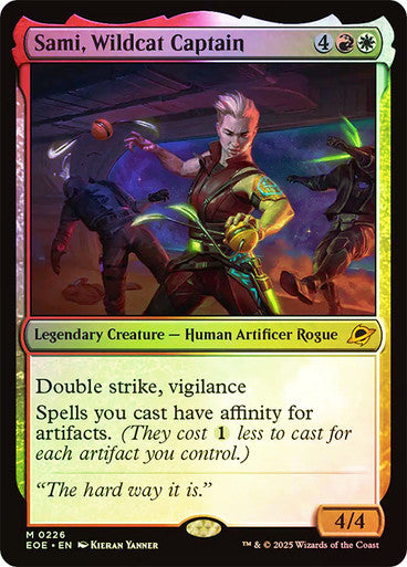Sami, Wildcat Captain (Foil) #0226 M M [EOE]