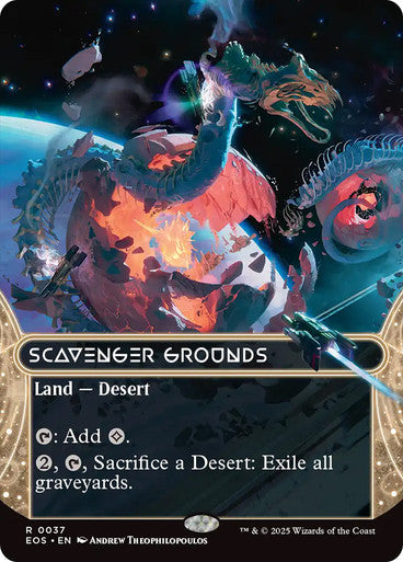 Scavenger Grounds (Borderless) #0037 L R [EOE] [EOS]