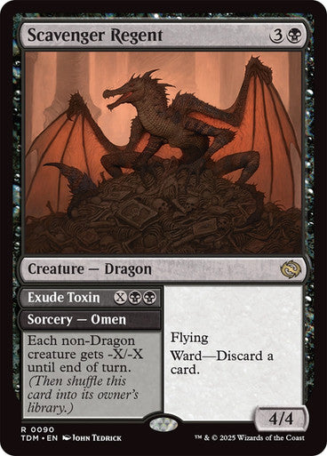 Scavenger Regent // Exude Toxin #0090 Bk R [TDM]
